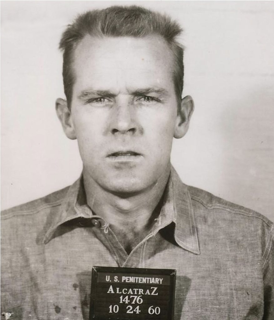 A mugshot of John Anglin, one of the escapees in the Alcatraz prison escape.