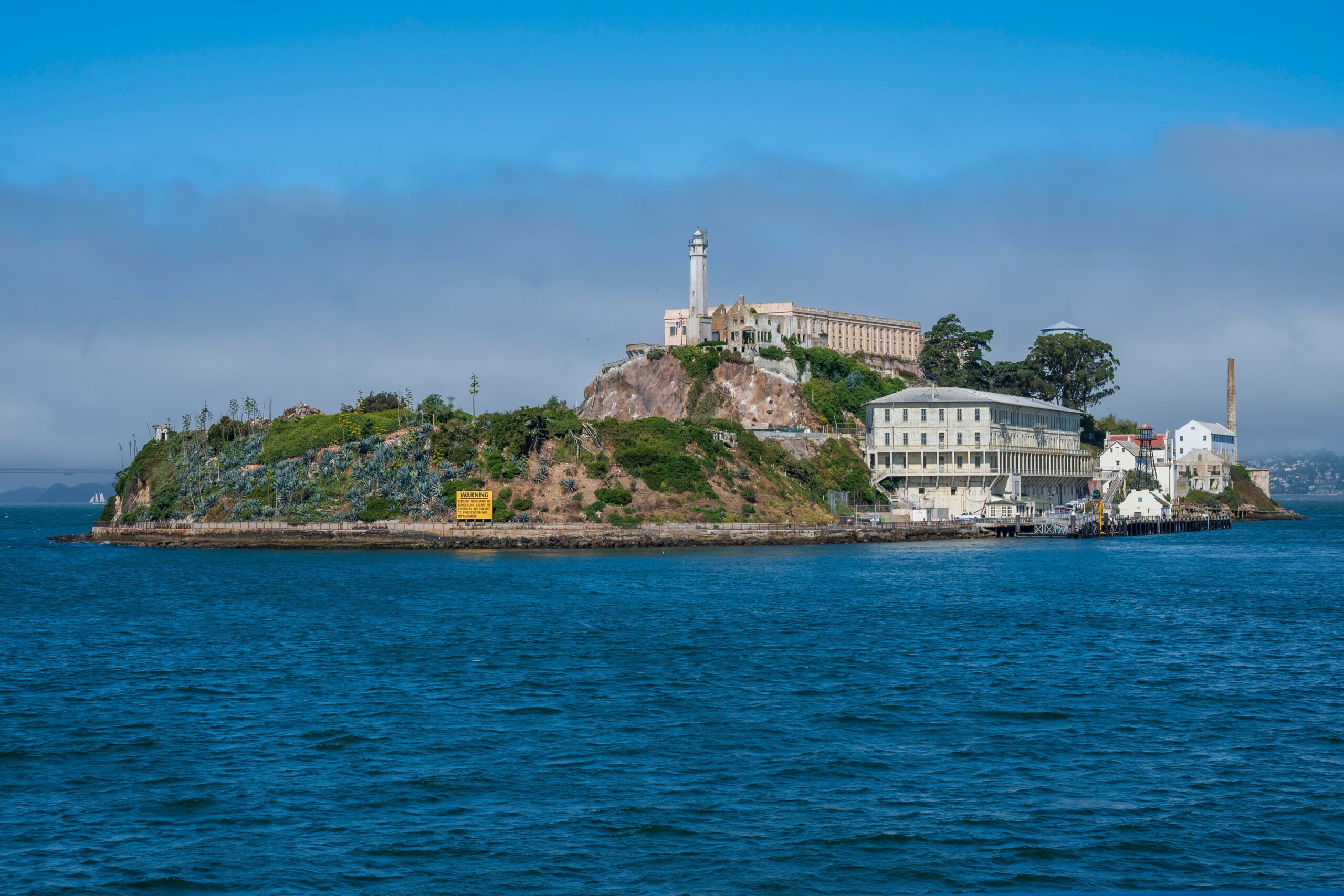 An image of Alcatraz prison